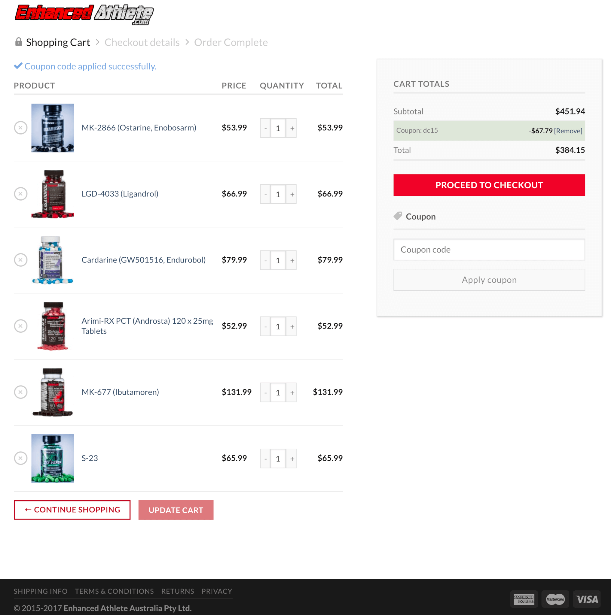 Enhanced athlete coupon code